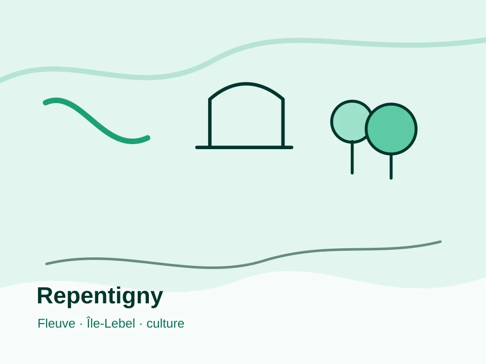 Illustration locale de Repentigny: Parc de l'Île-Lebel, bord du Saint-Laurent, scène culturelle de Lanaudière